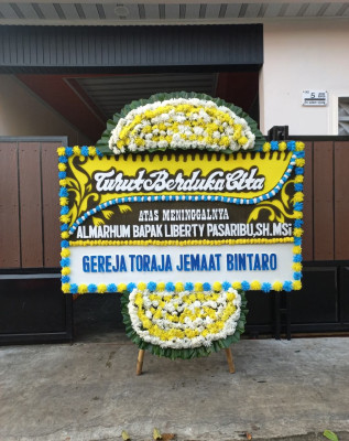 Papan Bunga Duka di Baleendah
