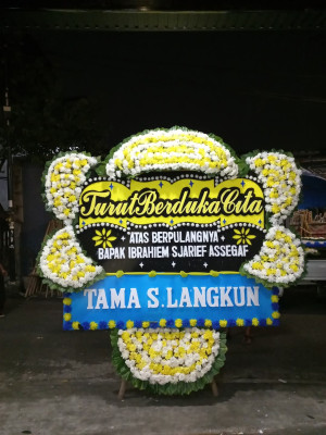 Papan Bunga Duka di Baleendah